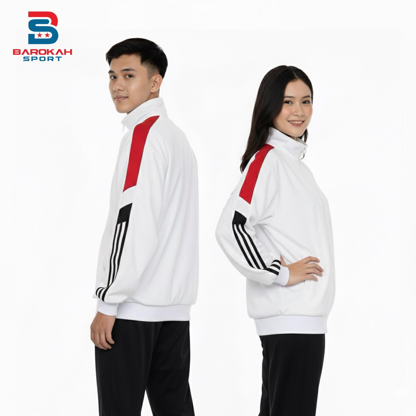 Jaket Olahraga Pria Wanita Unisex