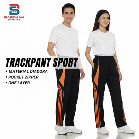 HM Barokah - Celana Olahraga Panjang Laki Laki Perempuan Celana Training Unisex Untuk Olahraga Senam Jogging Running Gym Cycling